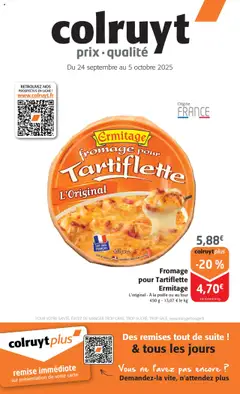 Prévisualisation de Catalogue du magasin Colruyt formulaire valide 24/09/2025