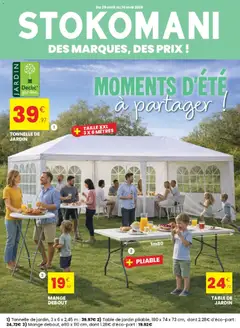 Prévisualisation de Stokomani catalogue du magasin Stokomani formulaire valide 28/04/2026