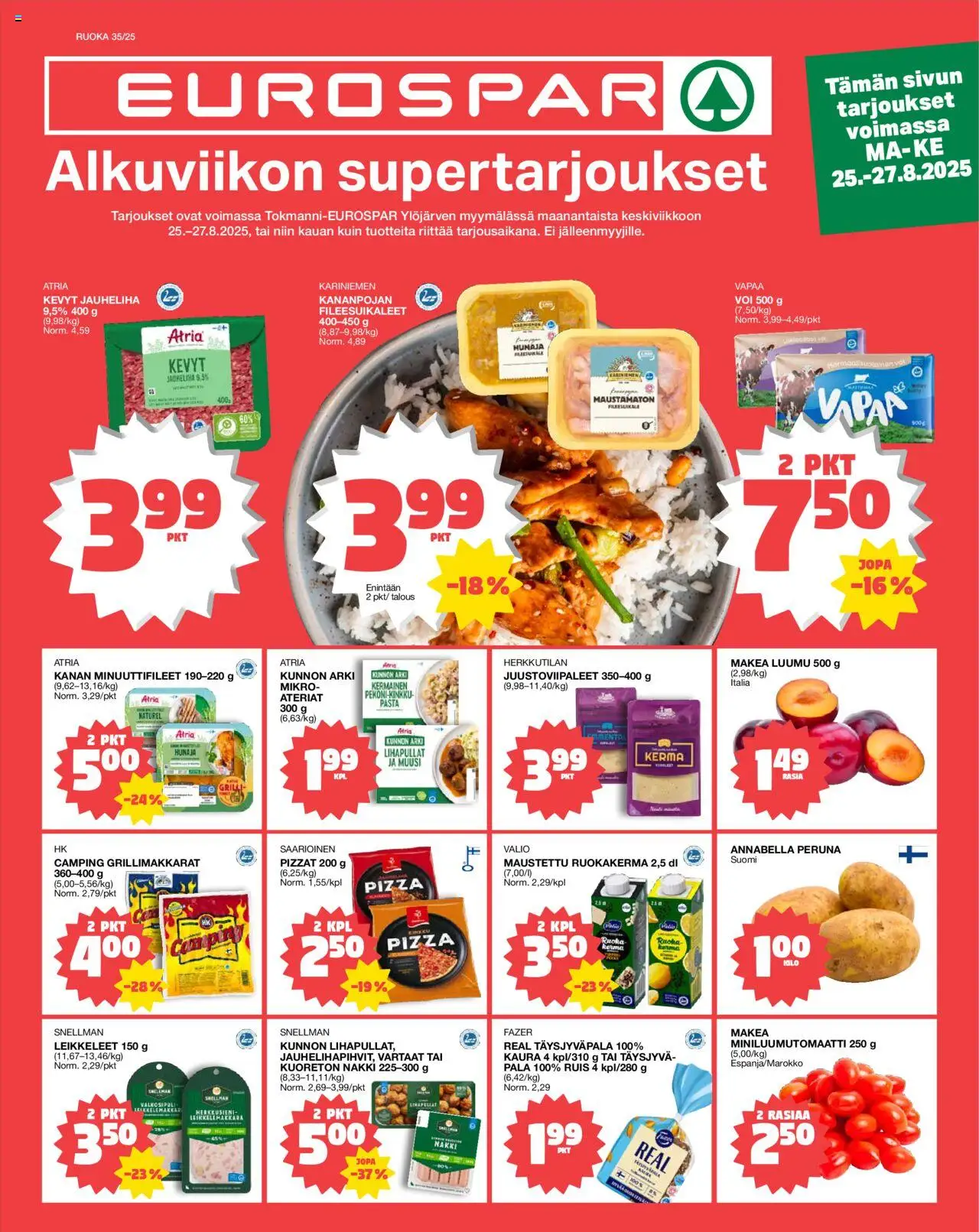 Tokmanni-kaupan Esite voimassa 25/08/2025 - Sivulla 1