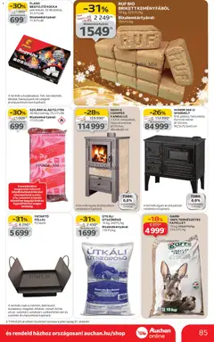 Auchan - Akciós újság Auchan megtekintése, amely érvényes 2025.12.04.-től | Oldal: 85