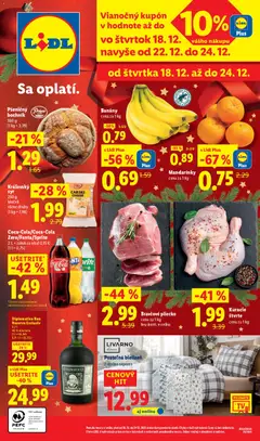 Náhľad Lidl letáku platného od 18.12.2025