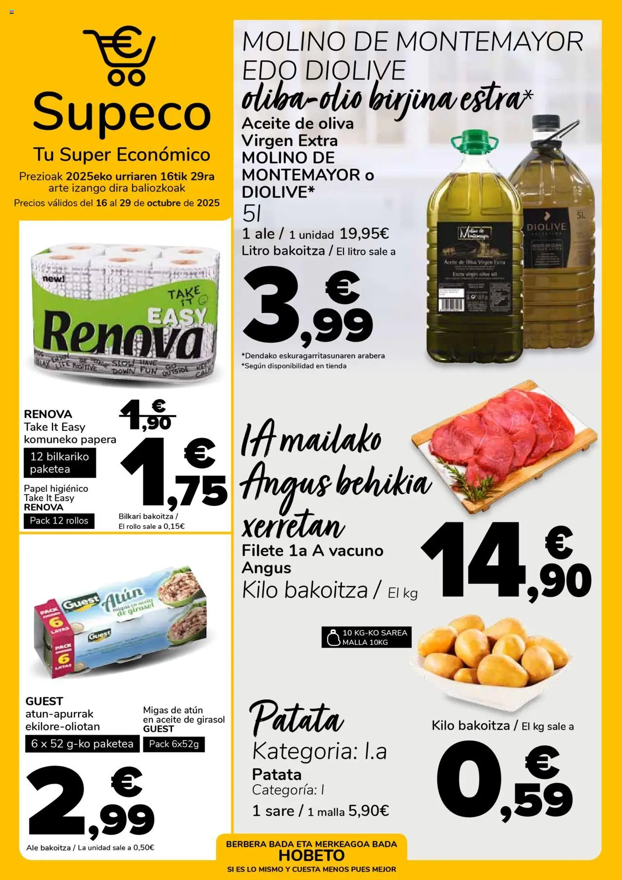 Supeco Folleto > 16/10 - 29/10/2025 > Ofertas