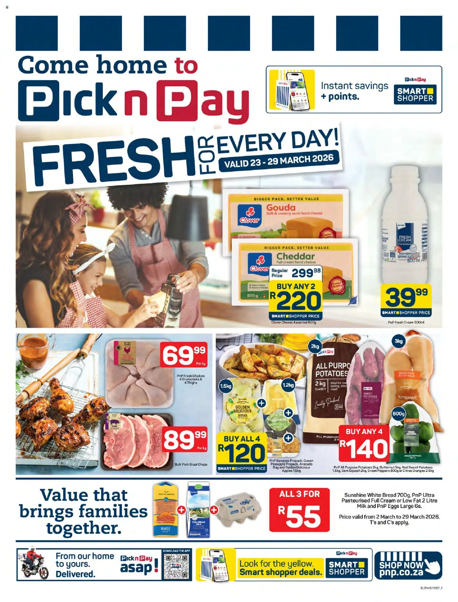 Preview of Pick n Pay flyer valid from 23/03/2026