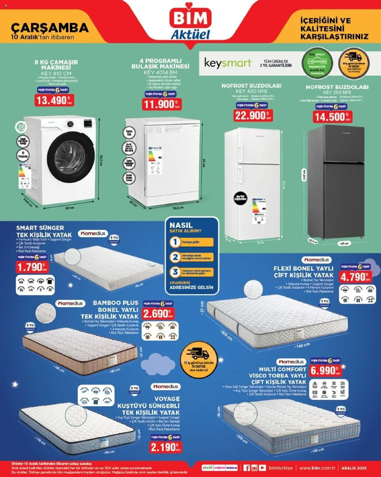 BİM Katalog Çarşamba 10.12.2025 - Broşürünün önizlemesi