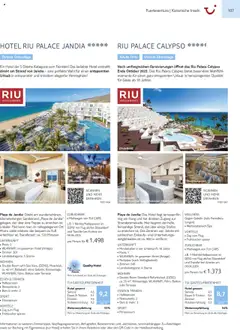 Vorschau von dem Prospekt des Geschäftes TUI, gültig ab dem 01.11.2025 | Seite: 107