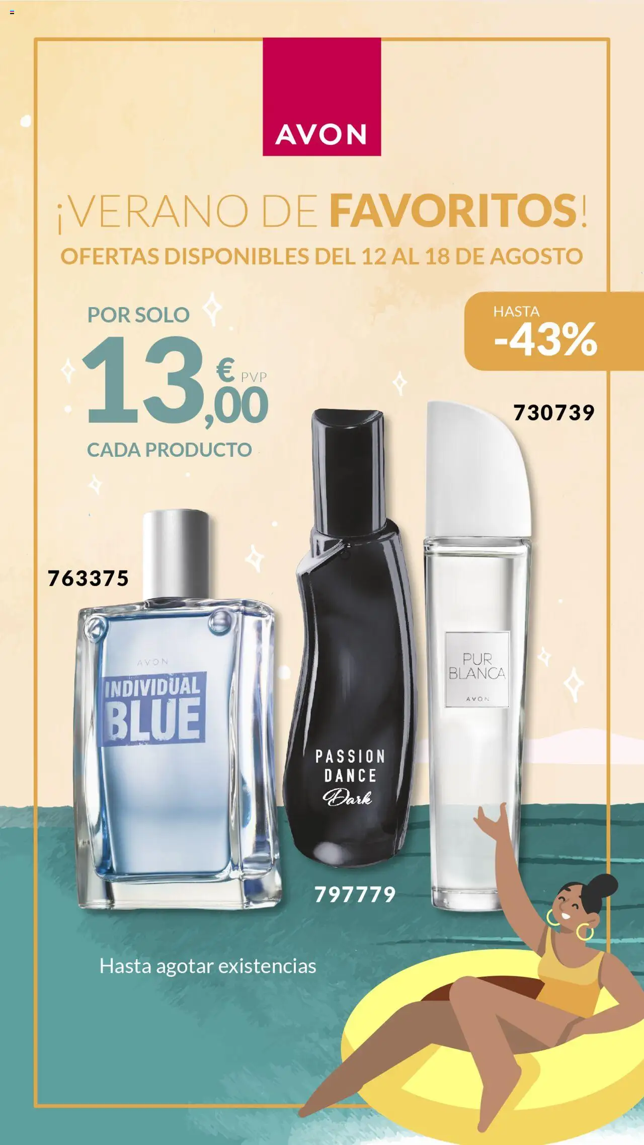 AVON catálogo Agosto 2025 - Verano de favoritos