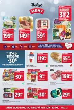 Forhåndsvis Kundeavis Helgø fra butikk Meny gyldig fra 19/01/2026
