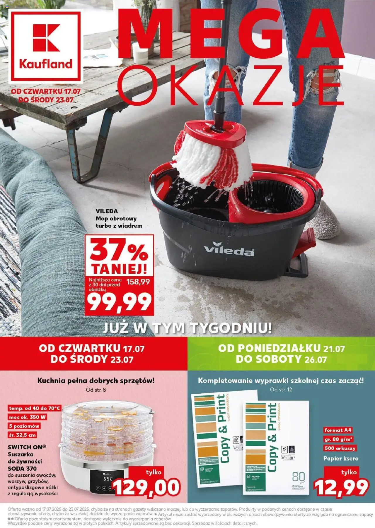 KAUFLAND gazetka promocyjna 17.07.2025 - Promocje - Numer strony 1