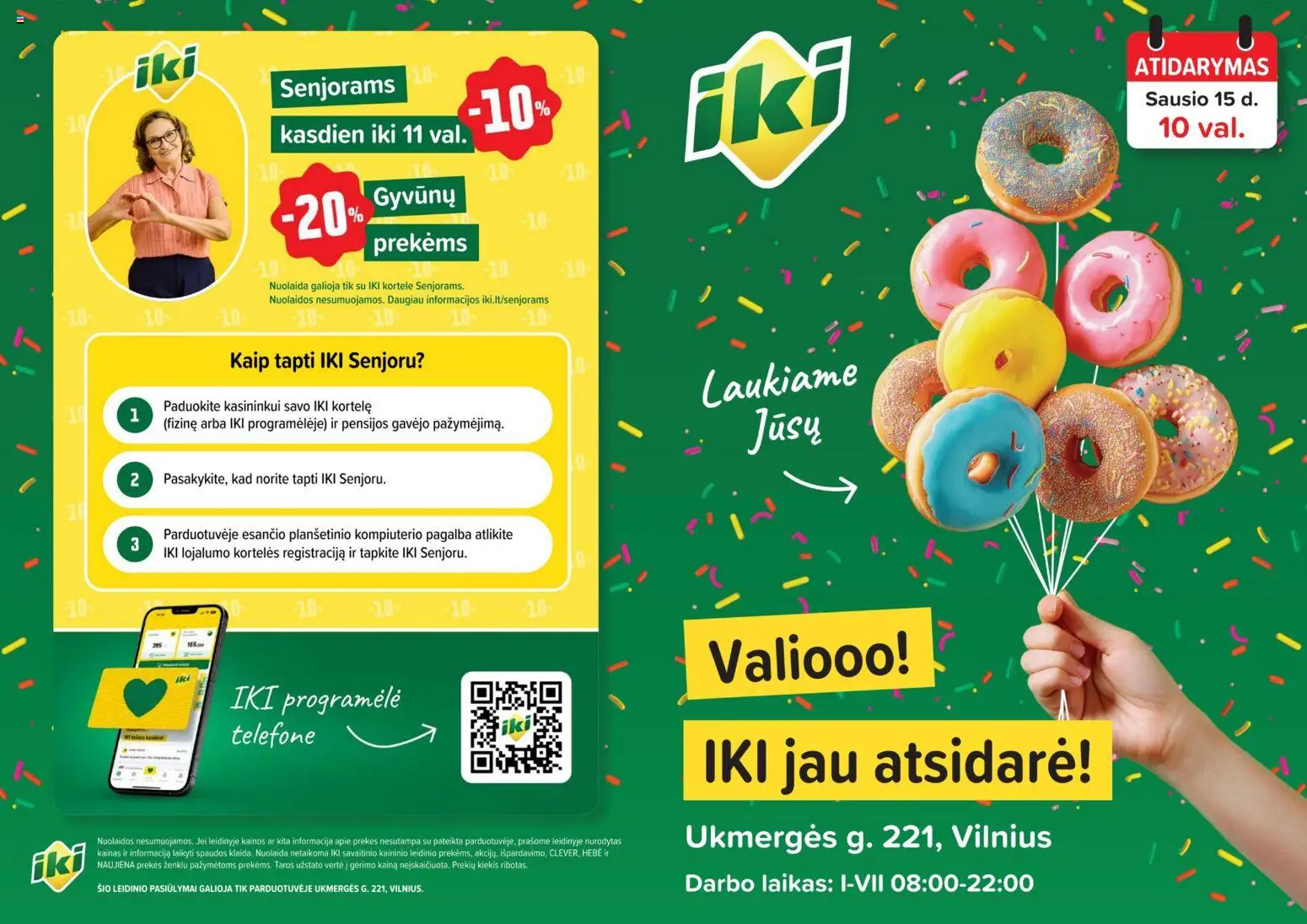 IKI parduotuvės leidinio Leidinys - Specialūs pasiūlymai IKI Pikas parduotuvės klientams galiojančio nuo 2026.01.15 peržiūra