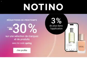 Prévisualisation de Notino du magasin Offres formulaire valide 17/03/2026