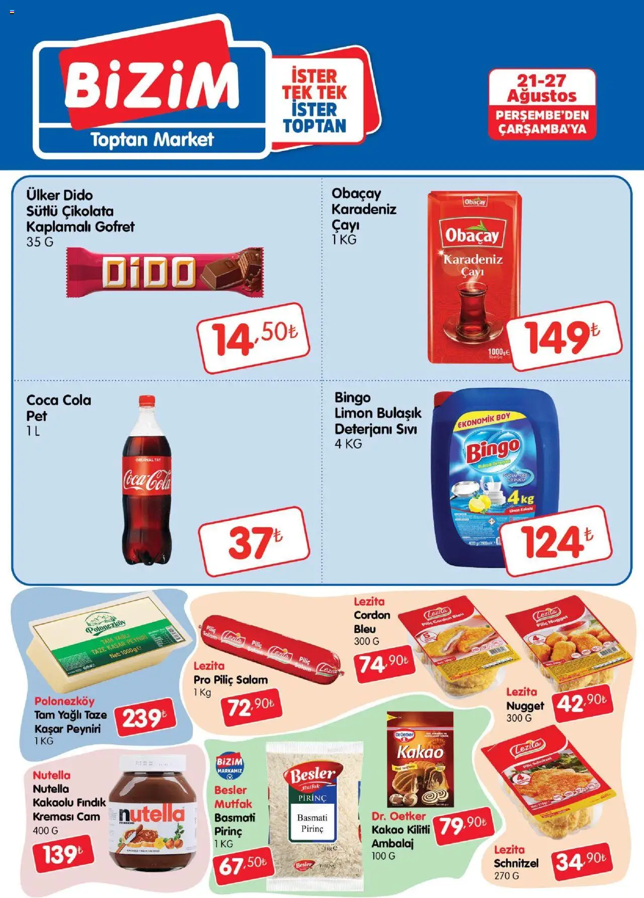 Bizim Toptan Katalog (21 - 27 Ağustos 2025) - Sayfa numarası 1