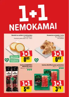 IKI parduotuvės leidinio 1+1 nemokamai galiojančio nuo 2025.11.17 peržiūra