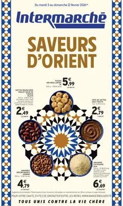 Prévisualisation de Saveurs d'Orient du magasin Intermarché formulaire valide 03/02/2026