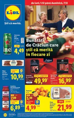 Previzualizarea de cataloage: Lidl Catalog nou valabil de la 01.12.2025