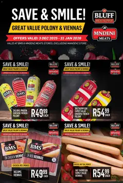 Preview of Bluff Meat Supply flyer valid from 03/12/2025