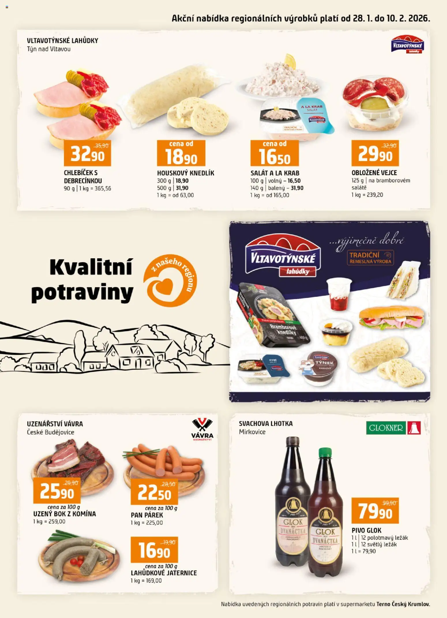 Náhled nabídky: Terno Leták - Český Krumlov platný od 28.01.2026