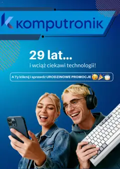 Pogląd gazetki "Promocje" ze sklepu Komputronik ważnej od 07.10.2025