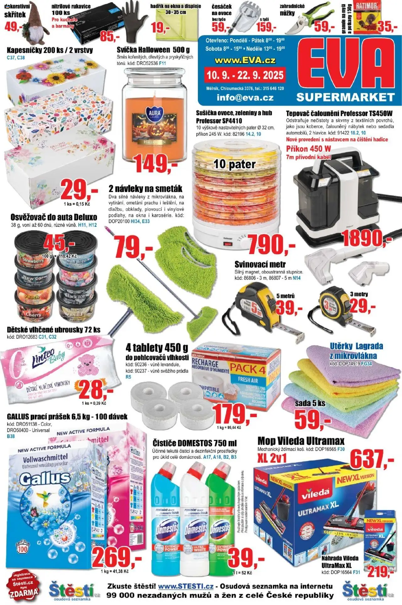  Eva supermarket Leták (10.09.2025 - 22.09.2025)