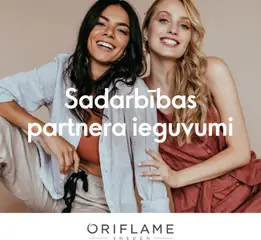 Skatīt Oriflame akciju bukletu, derīgs no 01.01.2026.