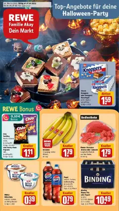 Vorschau von dem Prospekt des Geschäftes Rewe, gültig ab dem 26.10.2025