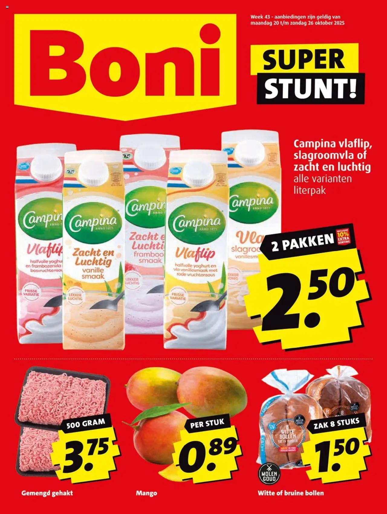 Boni shop Folder week 43 geldig vanaf 20-10-2025 - Paginanummer 1