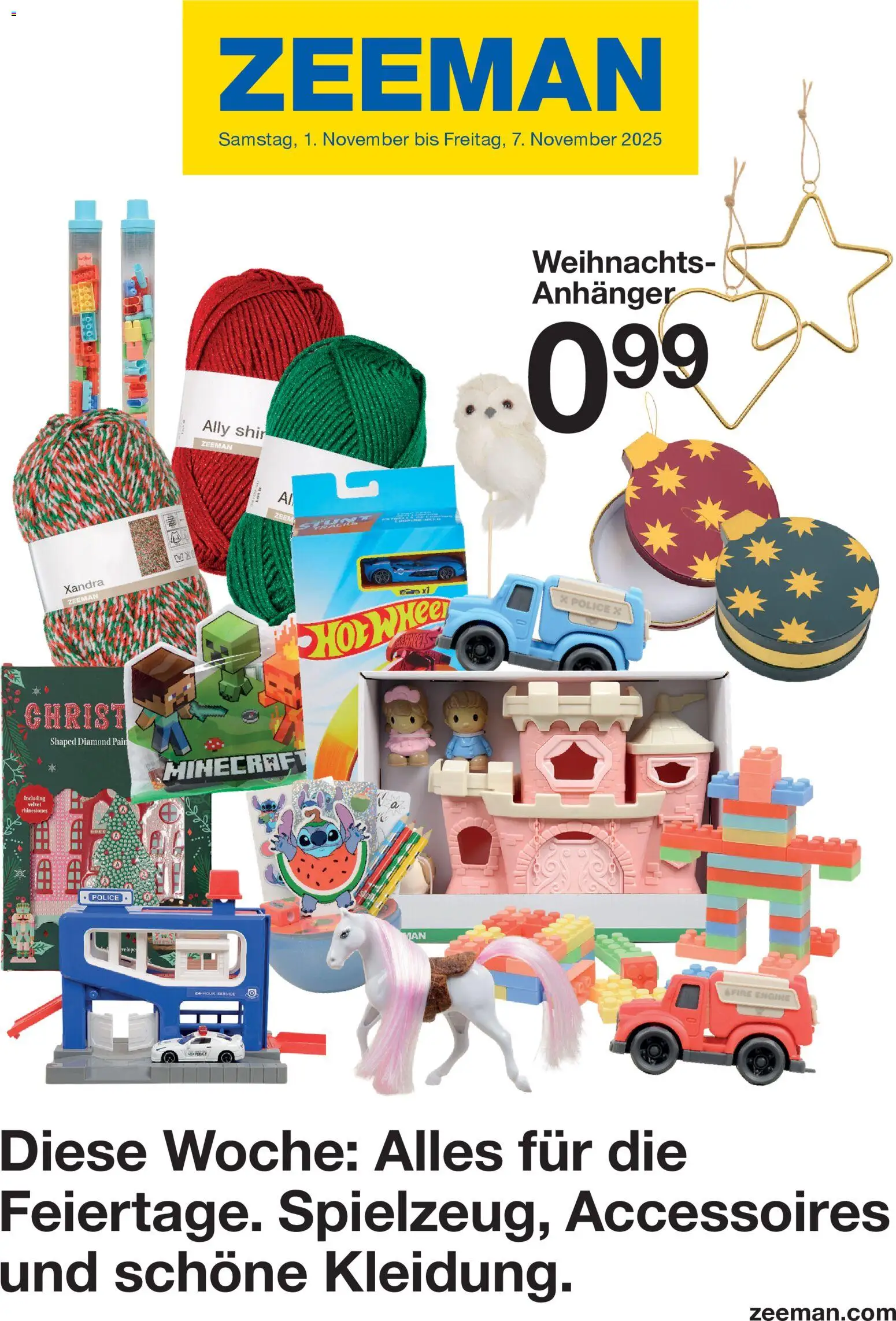 Vorschau von dem Prospekt des Geschäftes Zeeman, gültig ab dem 01.11.2025
