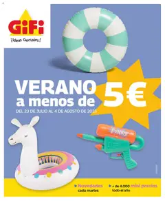 Vista previa del folleto de la tienda GiFi válido desde el 23/07/2025 