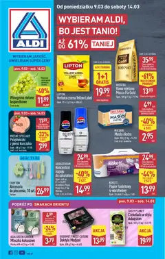 Náhled nabídky: Aldi Polsko Aldi Polsko leták platný od 09.03.2026