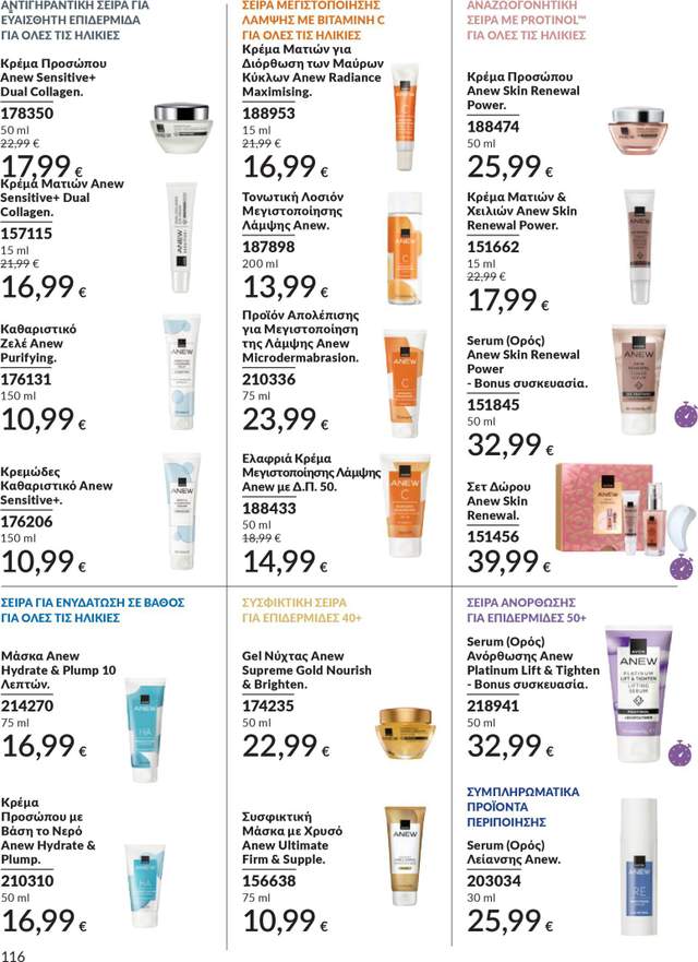 Νέος κατάλογος Avon από τις 31/03