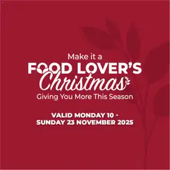 Preview of Food Lover's Market flyer valid from 10/11/2025