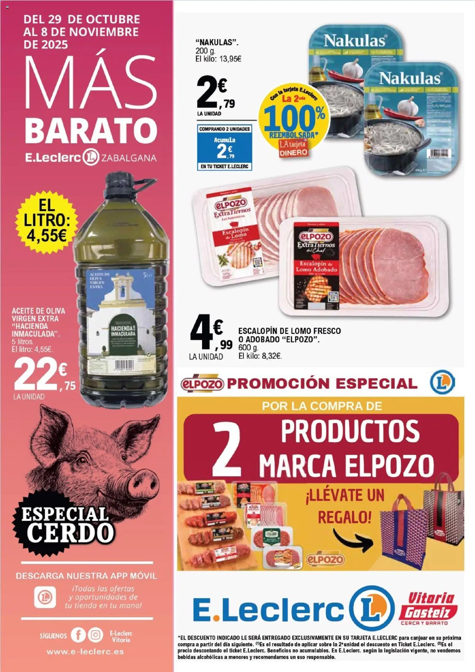 E.Leclerc Folleto > 29/10 - 08/11/2025 > Ofertas