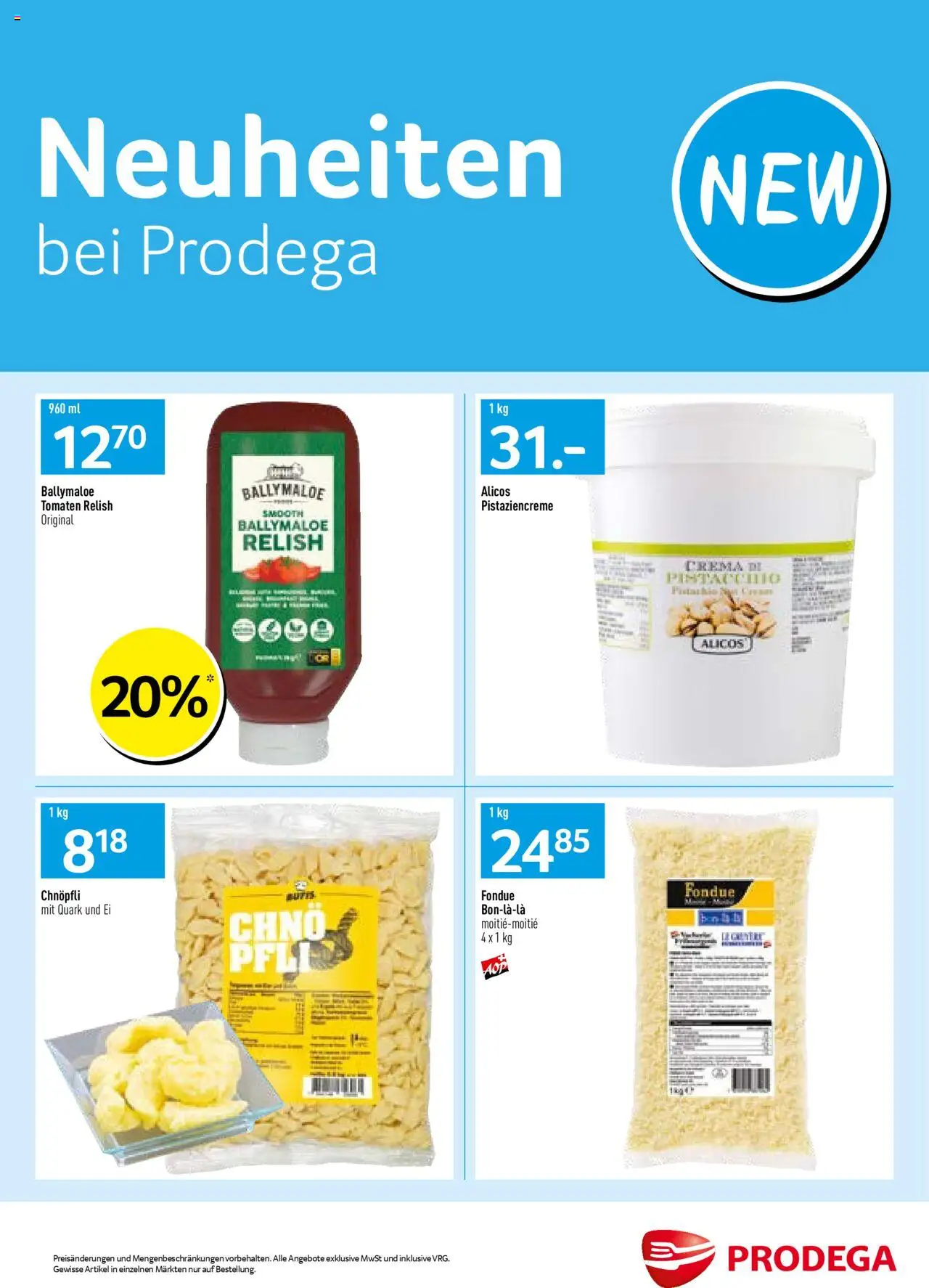Prodega Aktionen Neuheiten ab 09.09.2025 - Seitennummer 1