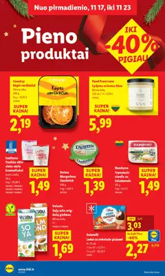 LIDL parduotuvės leidinio Leidinys galiojančio nuo 2025.11.20 peržiūra | puslapis: 34