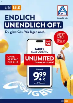 Vorschau von dem Prospekt des Geschäftes Aldi, gültig ab dem 24.04.2025