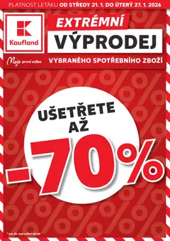 Náhled nabídky: Kaufland Leták - Kolín platný od 21.01.2026