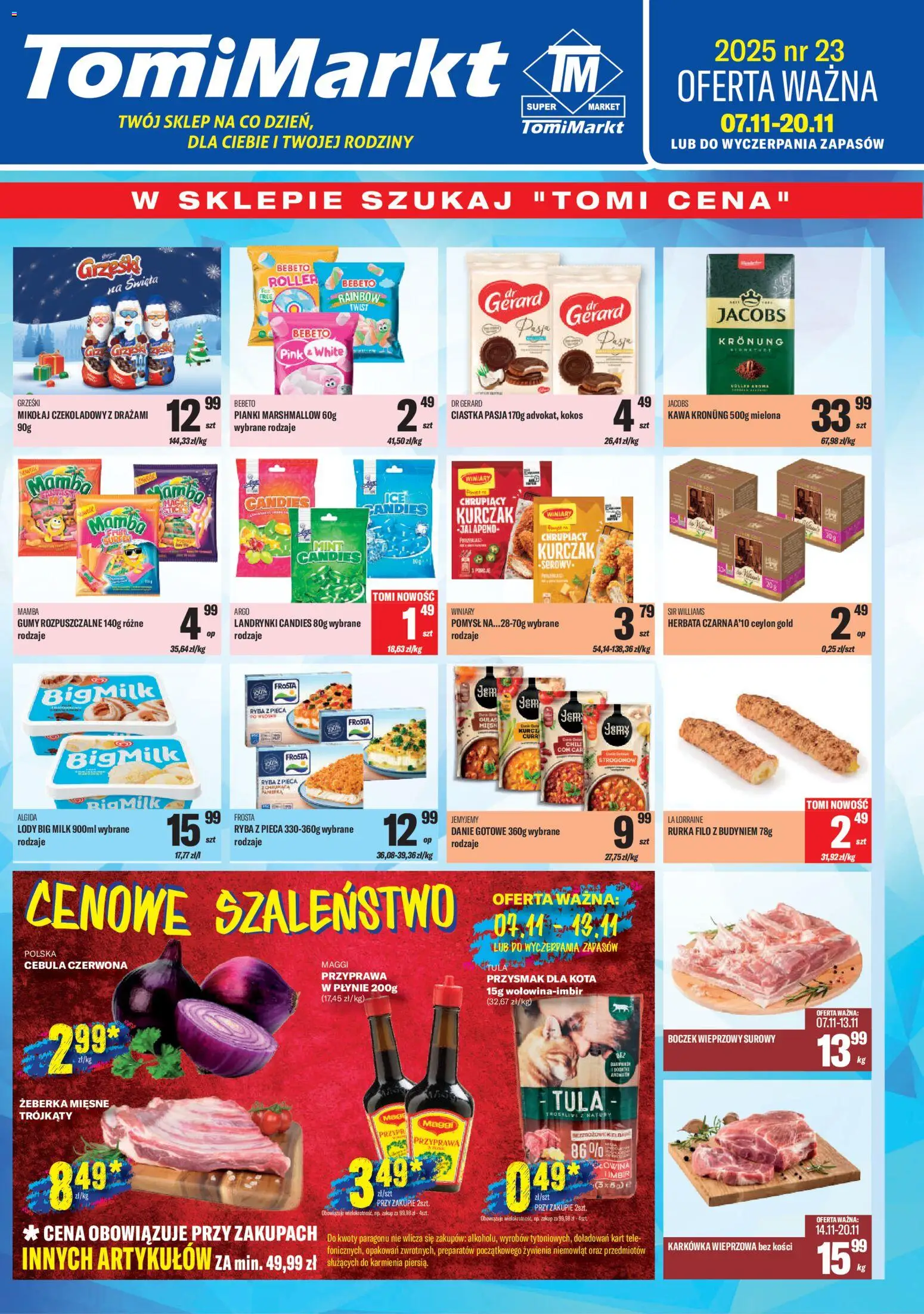 Pogląd gazetki "Gazetka" ze sklepu TomiMarkt ważnej od 07.11.2025