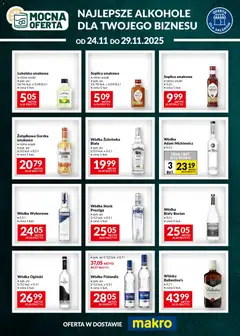 Pogląd gazetki "Mocna oferta" ze sklepu Makro ważnej od 24.11.2025
