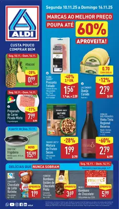 Pré-visualização do folheto da loja Aldi válida a partir de 10/11/2025