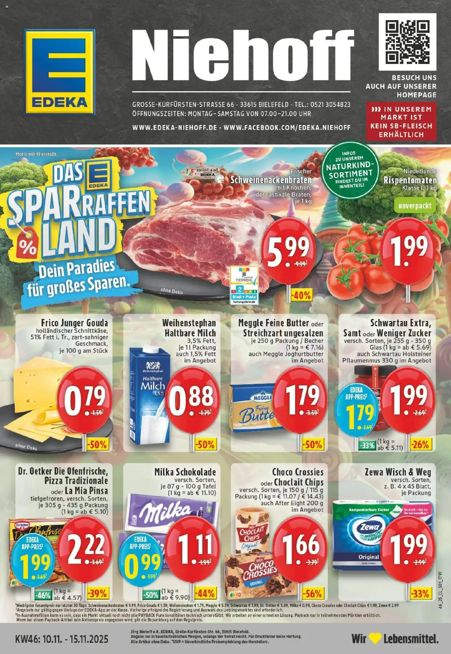 Vorschau von dem Prospekt des Geschäftes Edeka, gültig ab dem 10.11.2025