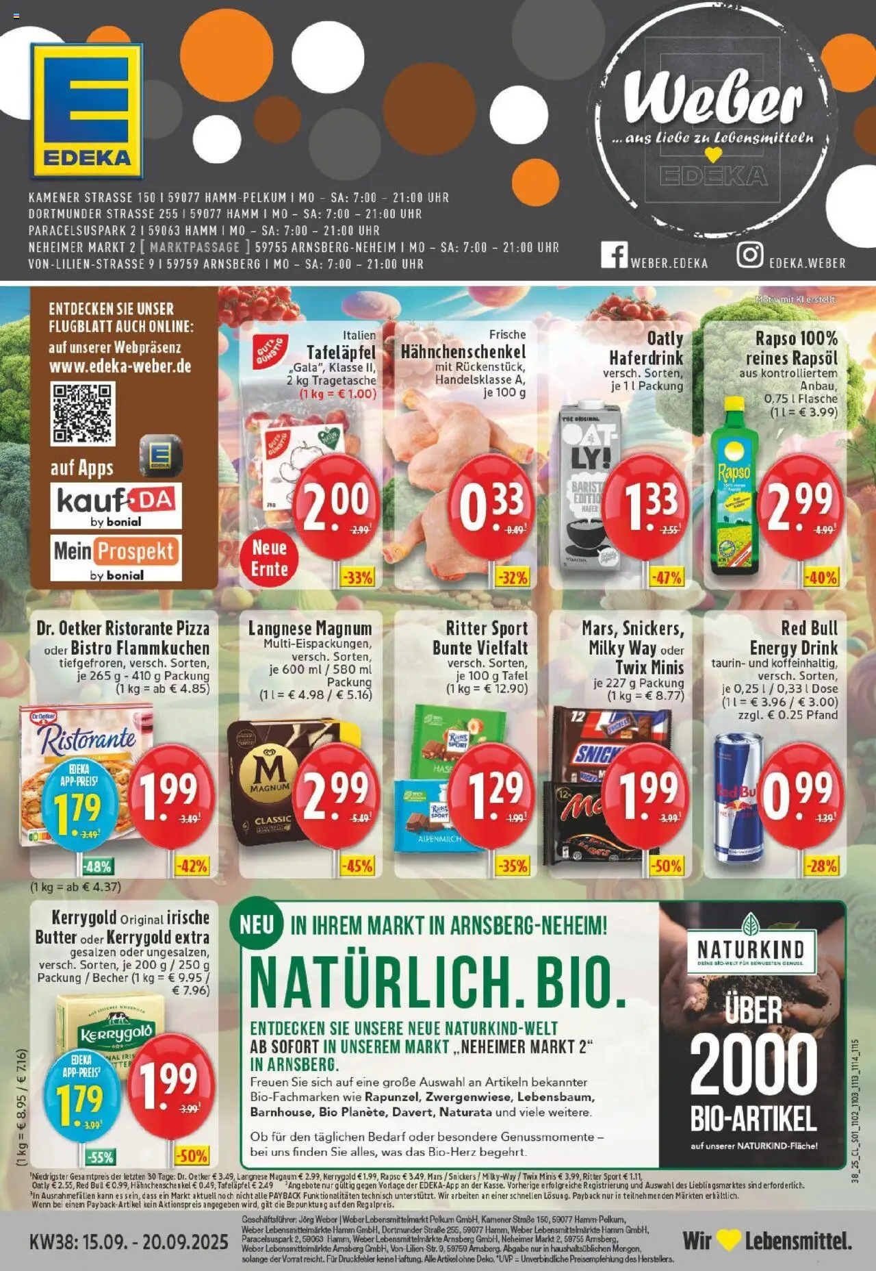 EDEKA Prospekt ab 14.09.2025 - Prospekt Hamm Online