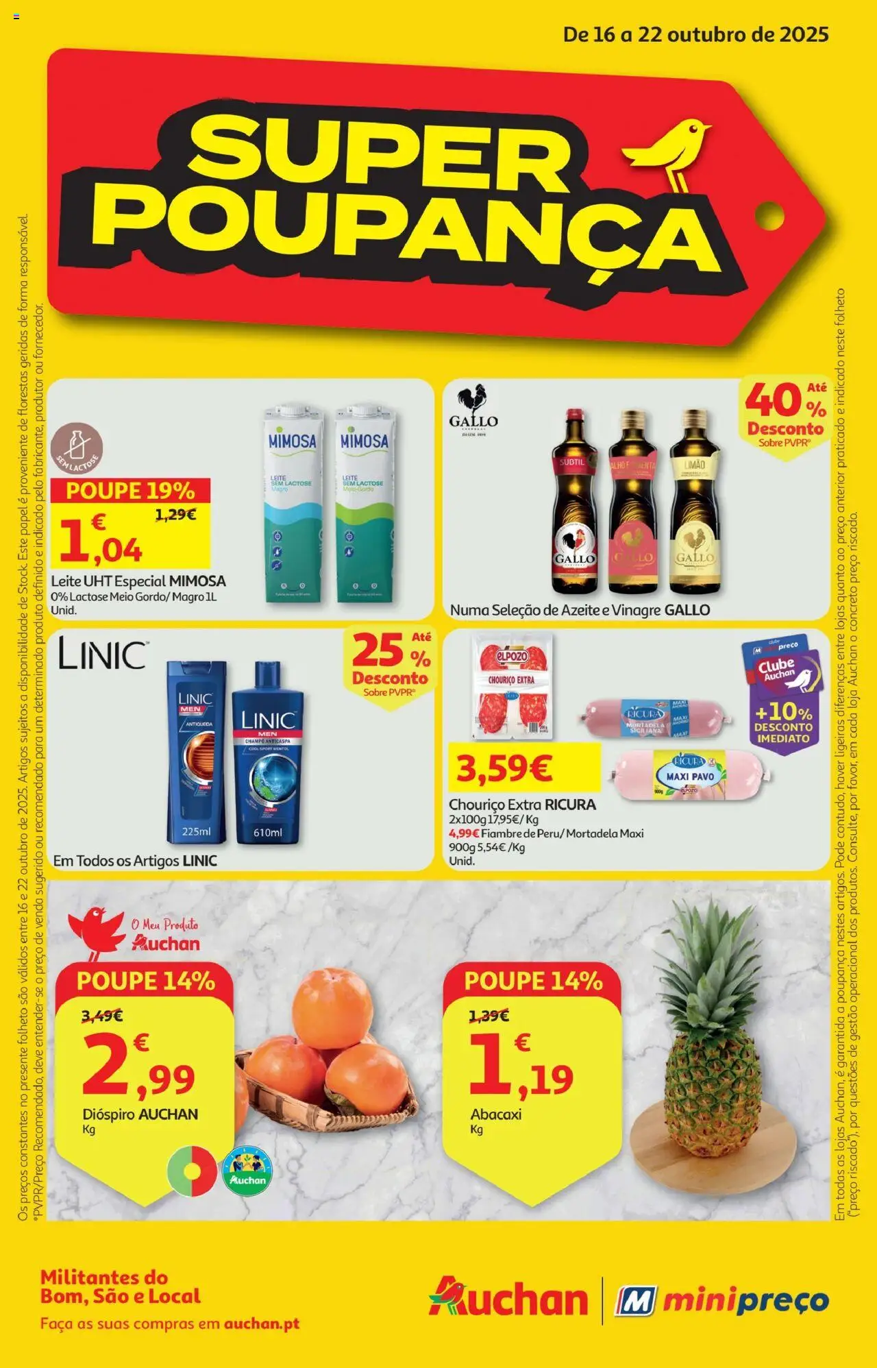 Minipreço Folheto de 16/10/2025 - catálogo esta semana - página 1