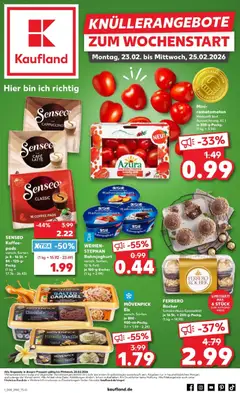 Vorschau von dem Prospekt des Geschäftes Kaufland, gültig ab dem 22.02.2026
