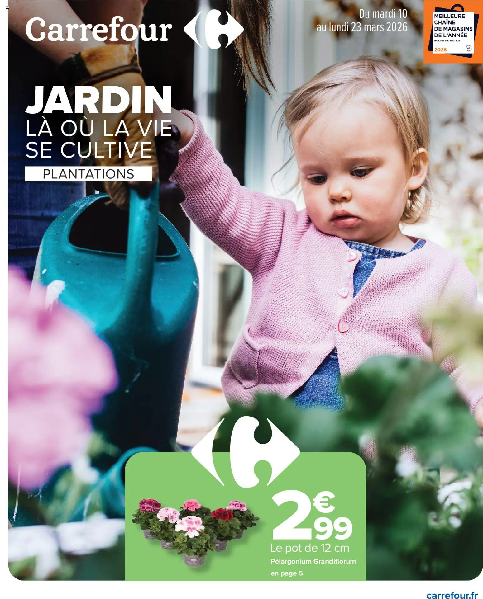Prévisualisation de Carrefour Jardin là où la vie se cultive du magasin Carrefour formulaire valide 10/03/2026