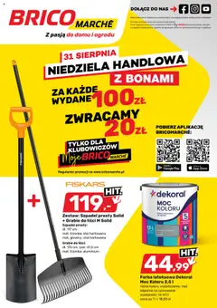 Pogląd gazetki "Gazetka" ze sklepu Brico Marché ważnej od 27.08.2025