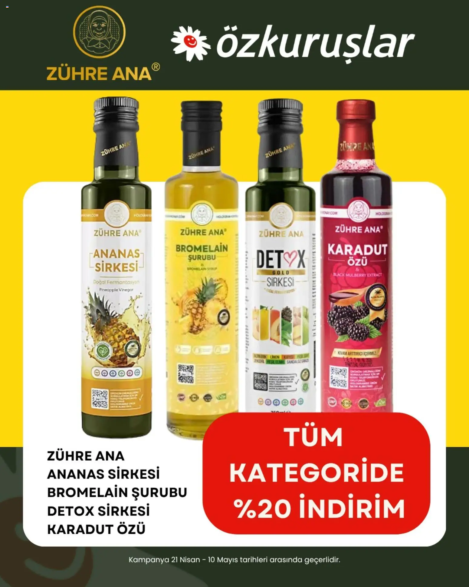 Özkuruşlar Özkuruşlar İndirim 21.04.2026 - Broşürünün önizlemesi - Ananas