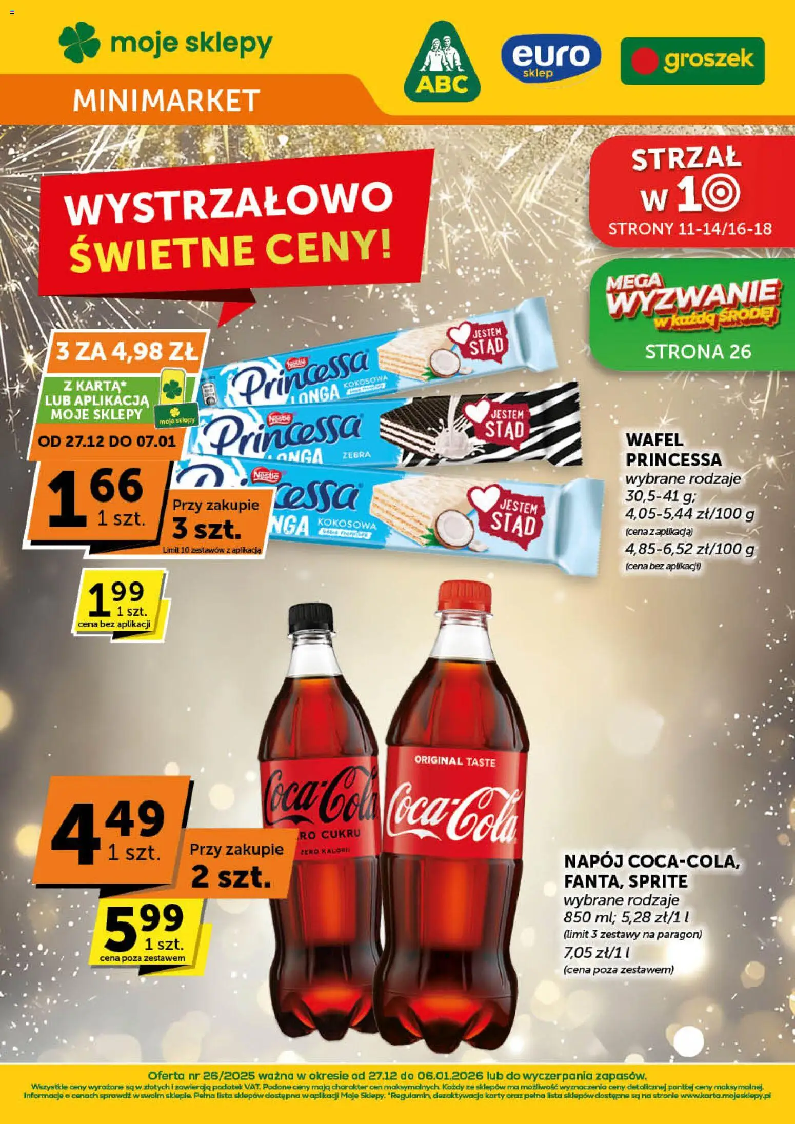Pogląd gazetki "Minimarket" ze sklepu Euro Sklep ważnej od 27.12.2025 - Groszek, Chipsy, Papryka