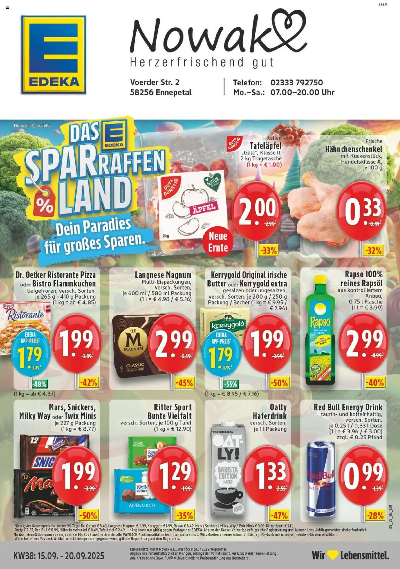 EDEKA Prospekt ab 14.09.2025 - Prospekt Ennepetal Online