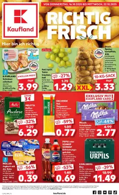 Vorschau von dem Prospekt des Geschäftes Kaufland, gültig ab dem 15.10.2025