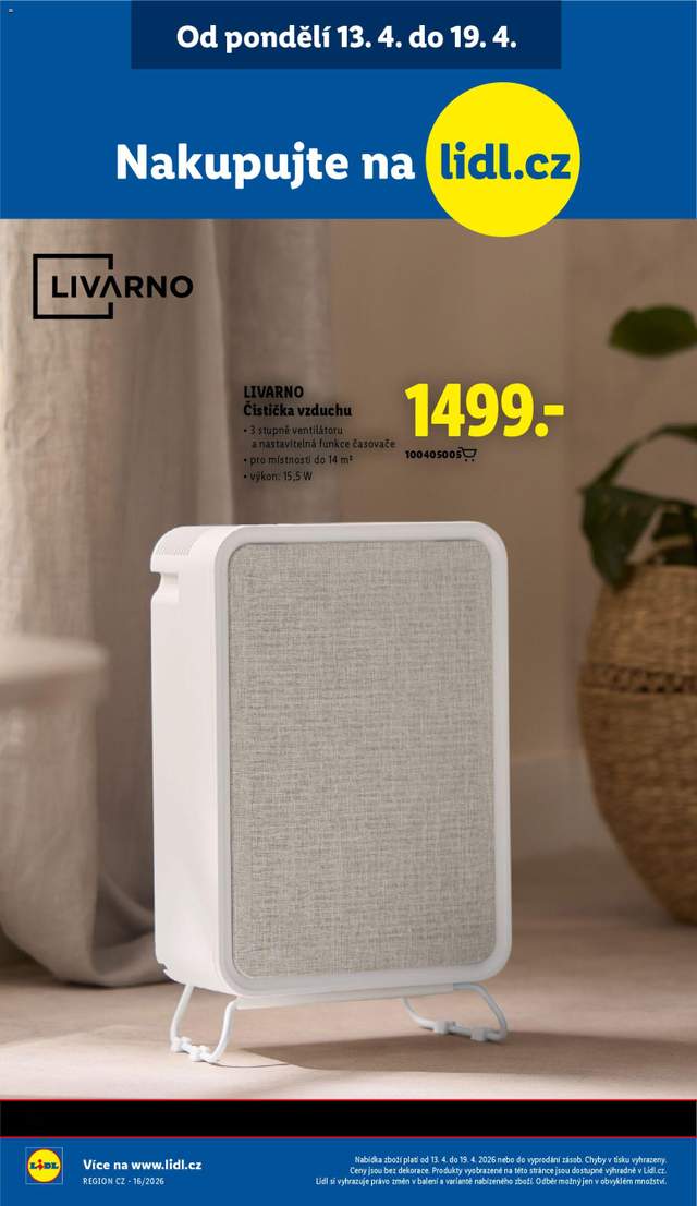 Nový Lidl leták od 16.04.