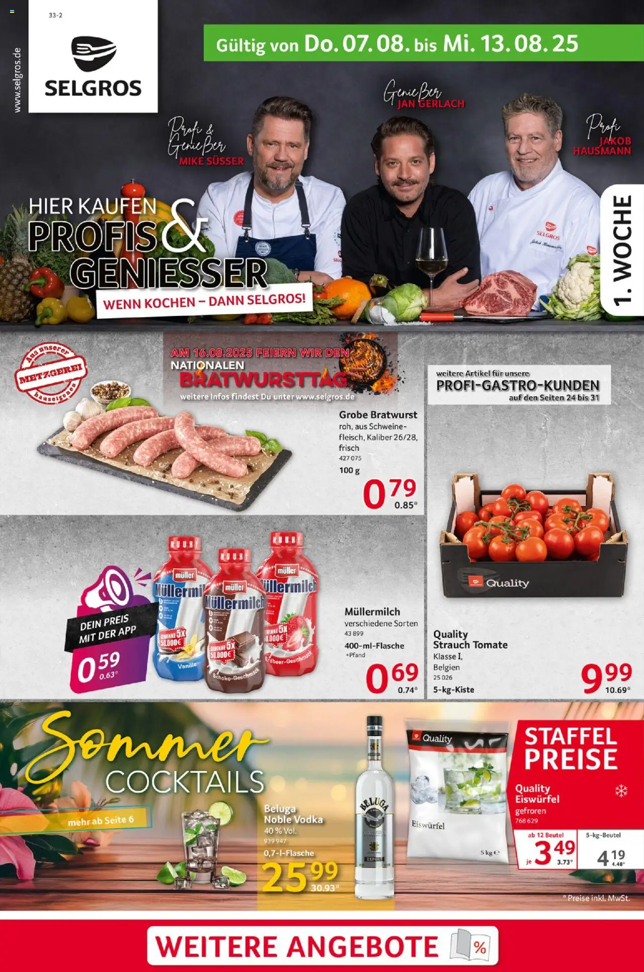Selgros Prospekt (vom 07.08.2025 - 13.08.2025)